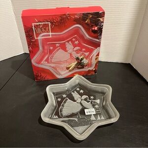 MIKASA CHRISTMAS Star Angel Sweet Candy Dish NEW 9 1/4"-S3602SA 950/912